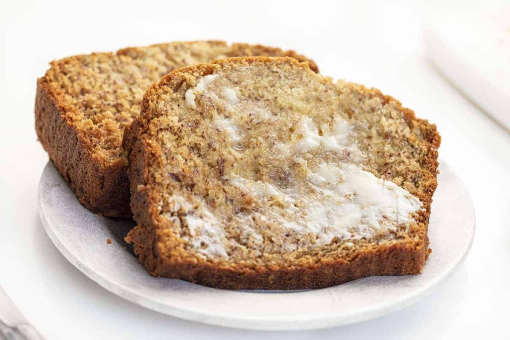 This Banana Bread is loaded with plenty of ripe bananas to give you lots of banana flavor in each bite! Banana Bread Banana Bread Recipe How to Make Banana Bread Best Banana Bread Perfect Banana Bread Double Banana Banana Bread i am baker iambaker baking recipes banana recipes